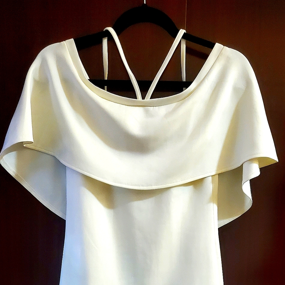 A Beautiful White Mini Dress